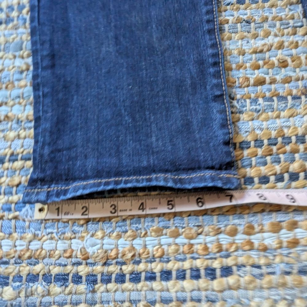 Kut From The Kloth Catherine Dark Wash Straight Leg Jeans 12 Classic Casual Deni - Picture 4 of 10